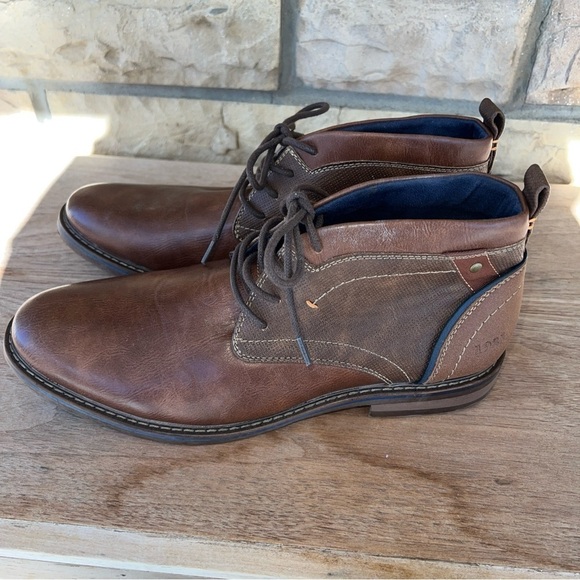 Freeman 1921 Brent Chukka Brown Mens Boots Size 9W - Picture 5 of 12